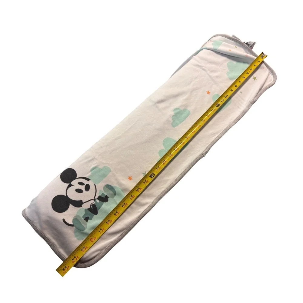Disney Mickey Minnie Mouse Baby Milestone Blanket Monthly Growth Tracker Jersey